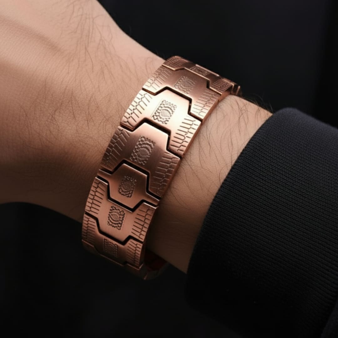 Bracciale magnetico in rame – Korasens Italia