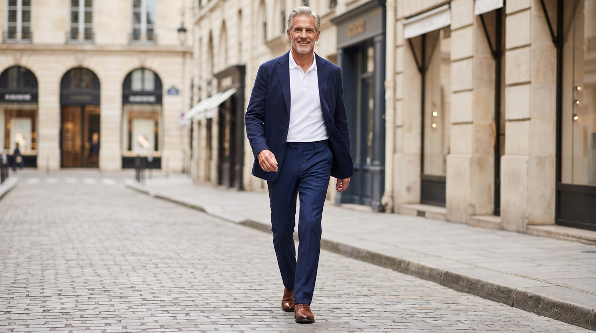 Pantalon ÉléganceFlex™ – Coupe droite extensible 4 sens