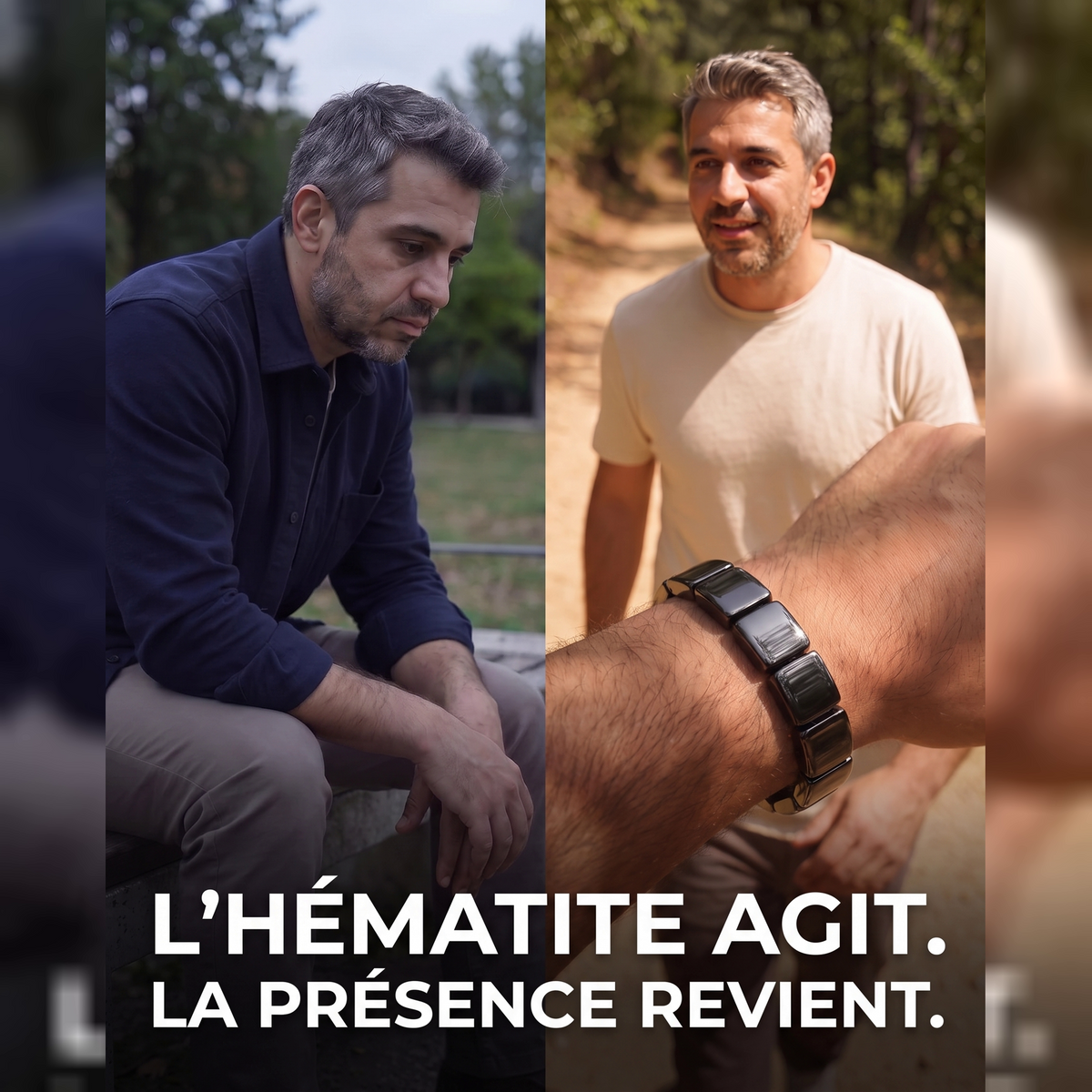 Bracelet en hématite Korasens™