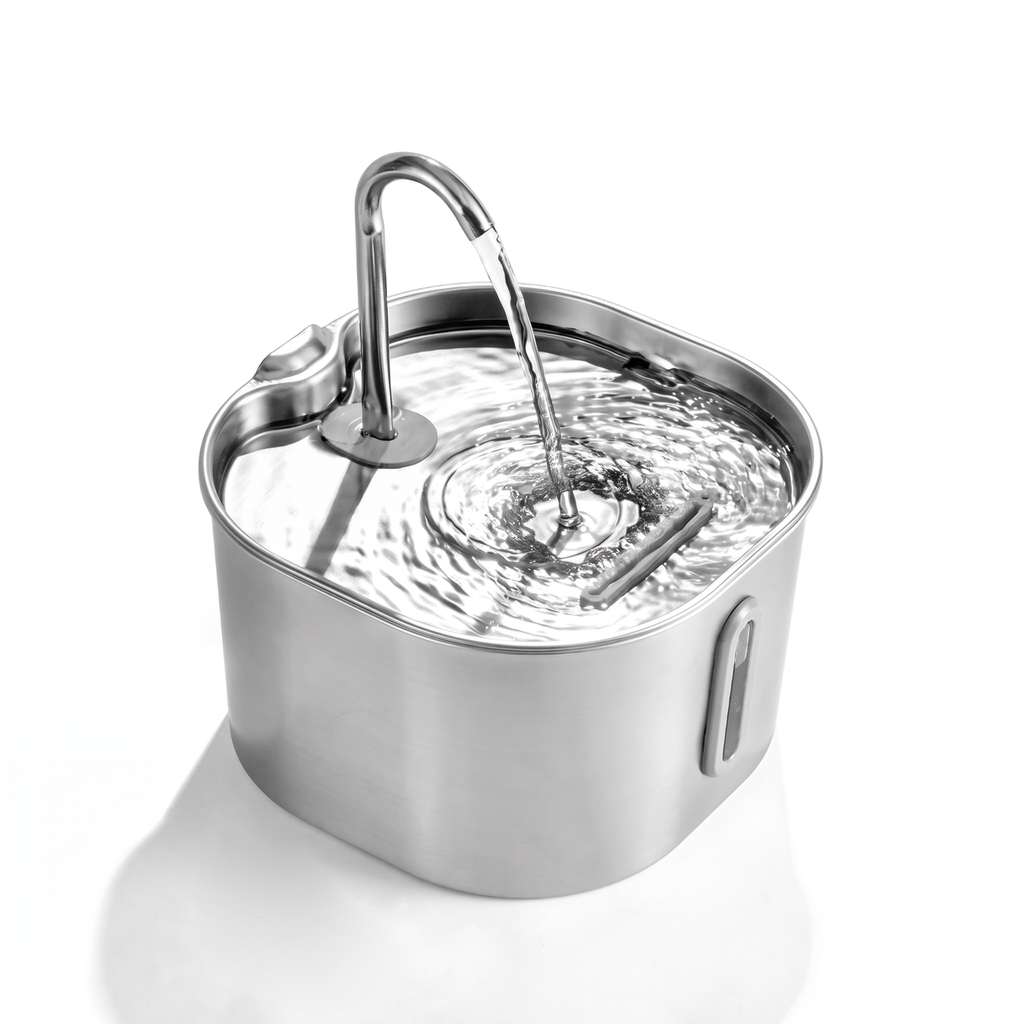 Packshot fontaine à eau inox Korasens