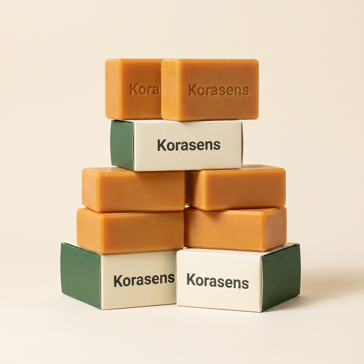Offre groupée de savons au kaki Korasens