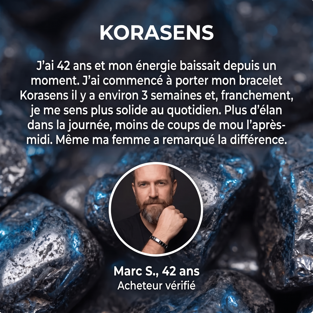 Bracelet en hématite Korasens™